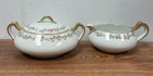 HAVILAND FRANCECovered Sugar Bowl and Creamer Set