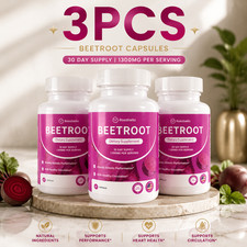 3 Pack of Rosabella Organic Beetroot Capsules...