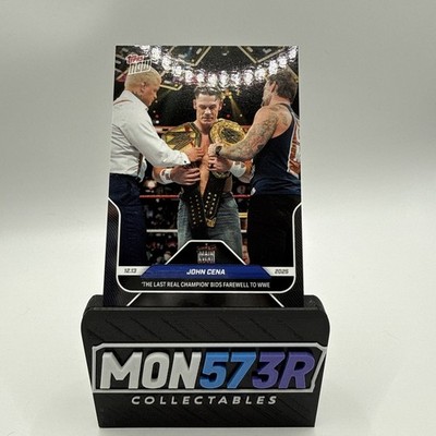 Topps Now John Cena #137. ''Der letzte echte Champion'' verabschiedet sich von WWE. 