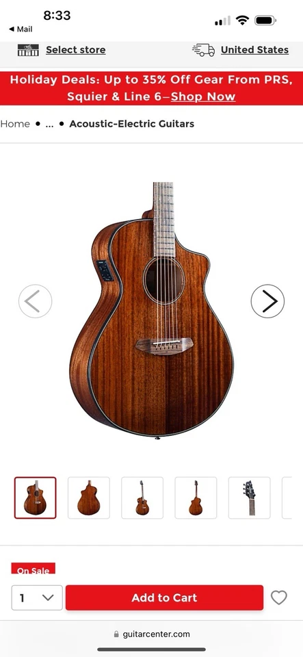 Taylor 224ce-K DLX Grand Auditorium Acoustic-Electric Guitar with Hard Case - Image 3 of 4