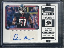 Malone, DeAngelo - 2022 Contenders - Autograph