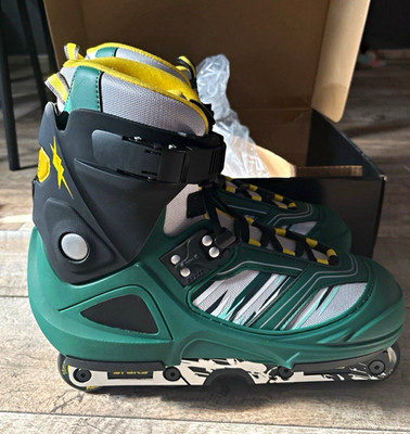 STORY Aggressive Inline-Stuntskates ''Aggressive-Green'' Grün EU 43 OVP