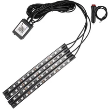 RGB LED Light Car APP Remote Control Car Floor Decorative Atmosphere Light Strip
