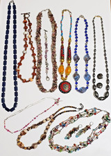 Lot of 9 Fashion Necklaces some with Matching Bracelet Or Matching Earrings