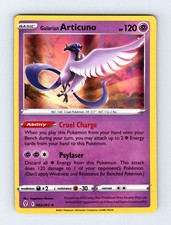 Carta Pokemon Galarian Articuno 063/203 Holo Rara Cieli in Evoluzione MP