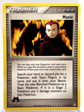 Maxie 73/95 Pokémon Card 2004 Team Magma vs Team Aqua LP on eBay