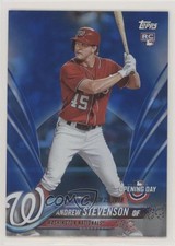 2018 Topps Opening Day Rainbow Blue Foil Andrew Stevenson #135 08n4