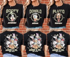 Retro Mickey Minnie Shirts Retro Unisex Custom Hoodie Tshirt Men Women N910