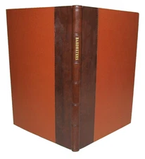 ANTIQUE BAROMETERS Leather Binding with Typed & Handwritten Manuscript Notes