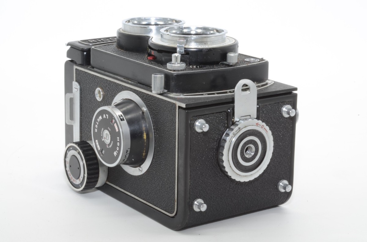 NEAR MINT++ w/ BOX] Ricoh Ricohflex Dia L TLR 6x6 80mm f3.5 from