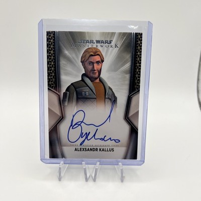 2025 Topps Star Wars Masterwork #A-AK Alexsandr Kallus  Auto 