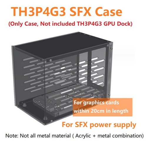SFX Case for TH3P4G3 -Compatible GPU Dock for Laptop Notebook to7012 - Afbeelding 7 van 9
