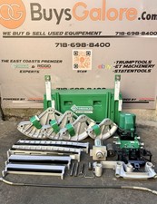 Greenlee 881CT Hydraulic Pipe Bender 2.5”-4” Rigid IMC EMT 980 Pump Table WARNTY