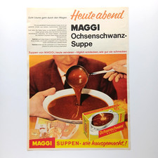 1961 XL Maggi Ochsenschwanz-Suppe Retro Food ...