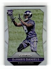 DaVaris Daniels 2015 Panini Prizm #222 Rookie Minnesota Vikings Prizm Silver RC
