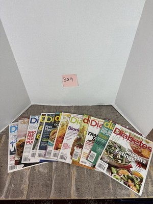 Diabetes Forecast Magazine Bundle of 10 Issues #329 2014