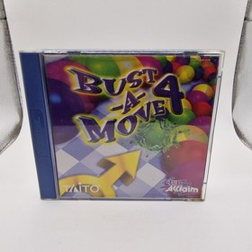Bust A Move 4 Sega Dreamcast Juego UK PAL Completo CIB Retro Puzzle Bobble 4 En muy buena condici&oacute;n