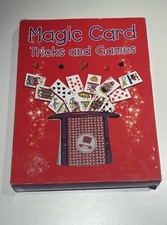 Magic Card Tricks Game SET KIT Tutorial Book 142 CARDS Fun for Kids Children