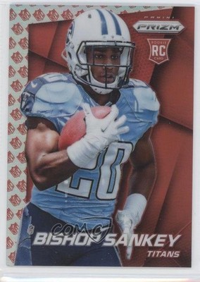 2014 Panini Prizm NFL Logo 56/75 Bishop Sankey #253 Rookie RC Shield 7p8