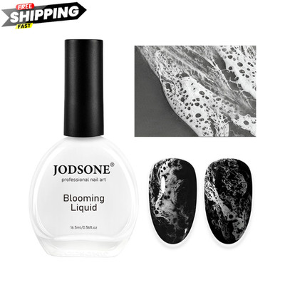 Ocean Wave Blooming Gel Nail Polish 16.5ml White JODSONE Liquid Spreading Effect