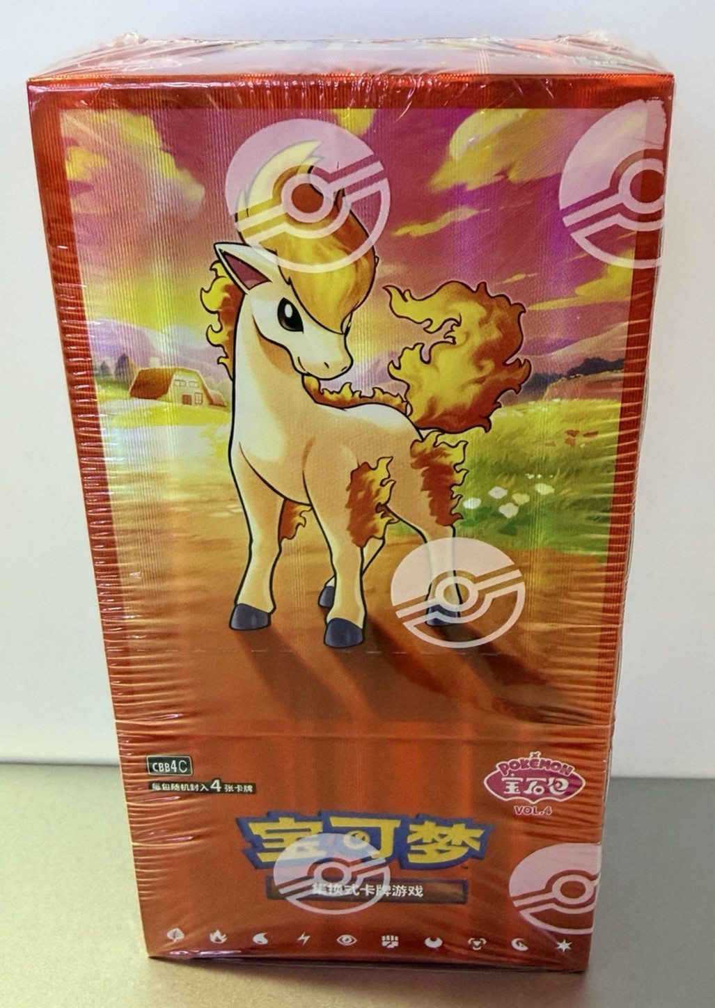 Pokemon Pokémon TCG Gem Pack Vol. 4 Display (CH) 18 Booster Display - Image 6