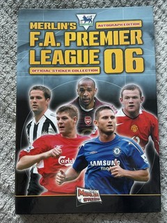 Merlin’s F.A. Premier League 06 Sticker Album Complete
