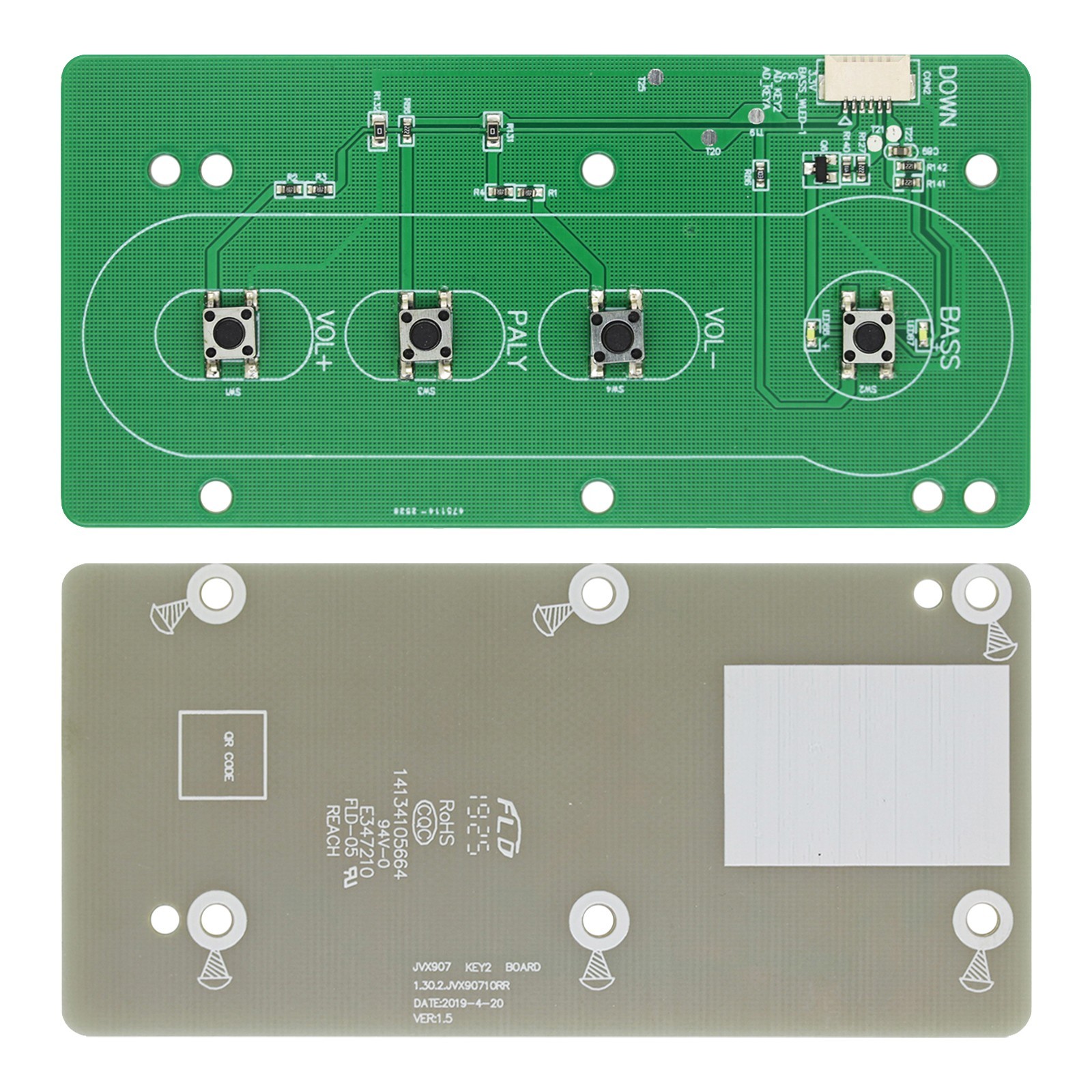 OEM Control Button Key Board Replacement For JBL PartyBox 100 USA FAST SHIPPING