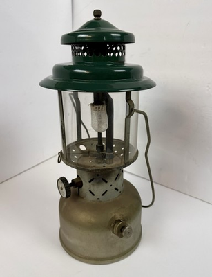 #ad #ad Vintage 1948 Coleman Model 220D Dual 2 Mantle Chrome Camping Lantern B 48 $64.78