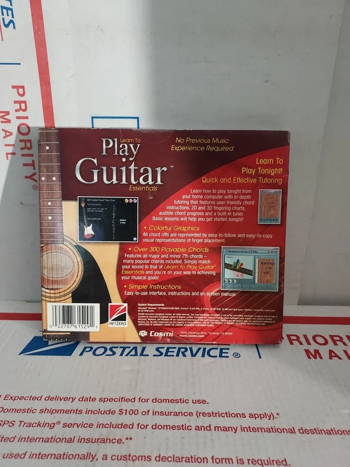 New Learn To Play Guitar: Essentials (New PC CD-ROM 2011) Windows - #159 - Image 2 of 2