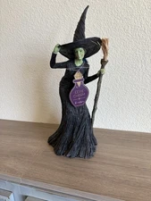 Eerie Charm WICKED Witch Elphaba Statue Halloween Tabletop Decor 16”