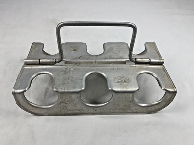 RARE VINTAGE ORANGE CRUSH SANITARY GRIP - IT SODA POP CARRIER