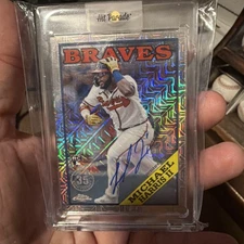 2023 Topps Chrome Michael Harris II RC Auto ‘88 SP /199 Braves