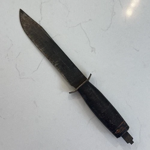 VERY RARE ORIGINAL US WW2 MILITARY CASE UTILITY KNIFE DAGGER FOR RESTORATION