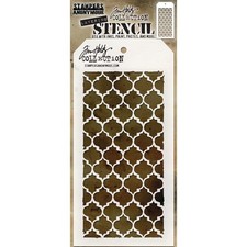 Stampers Anonymous Tim Holtz Layered Stencil THS074 Trellis, 4.125"x8.5"