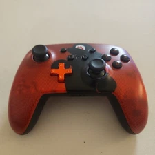Original PowerA Wireless Controller for Nintendo Switch - MARIO SILHOUETTE RED