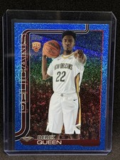 2025-26 Topps - Derik Queen #213 Blue Sandglitter (RC)