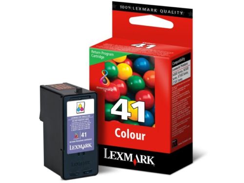 Cartouche d'encre Lexmark 41 couleur originale 18Y0141E pour imprimante jet d'encre