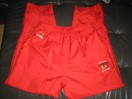 NHL Chicago Blackhawks Hockey TRACK Waterproof Red Pants Men's Size LARGE