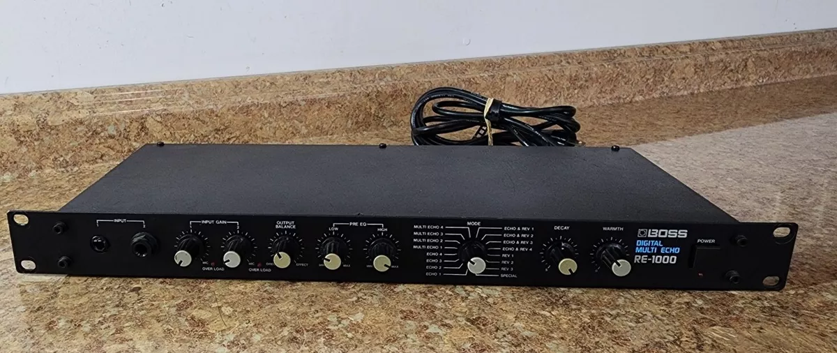 Boss RE-1000 Digital Multi Echo Rackmount Pre-owned Free Shipping