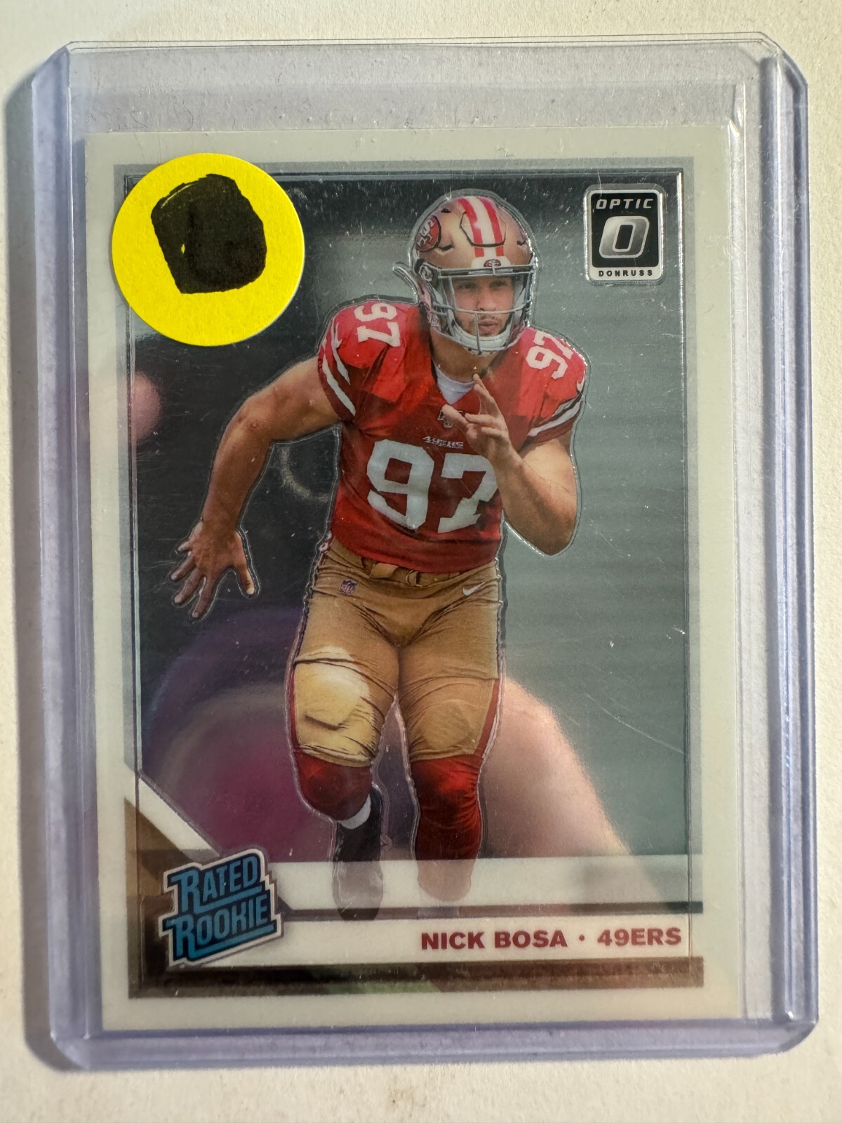 K245,946 - 2019 Donruss Optic #168 Nick Bosa RR RC