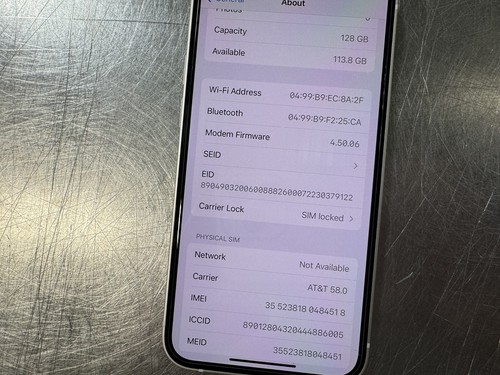 Apple iPhone 12 Mini 128gb - IMEI SCONOSCIUTO - SOLO PER PARTI - Foto 5 di 7