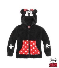 Disney Mickey Mouse Minnie Teddyjacke Fleecej...