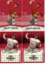 Cincinnati Reds Brett Tomko 97 & 98 (all 4 incl) Donruss Signature lot  