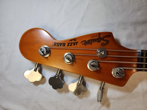 Squier jv Jazz Bass Japan vintage 1983 Sunburst - Vintage - Foto 18 di 22