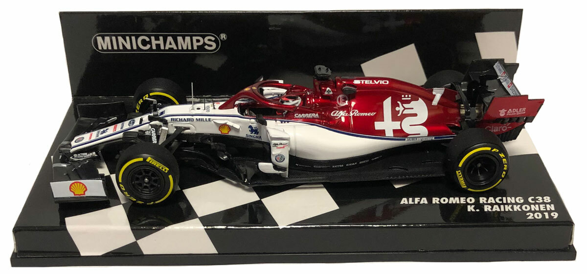 1/43 Alfa Romeo Racing C38 K. ライコネン Spark 1/43 (S6073) Alfa