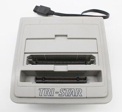 Tri Star Adapter for Super Famicom Nintendo SFC | Gray Tri Star Adapter for Super Famicom Nintendo SFC | Gray