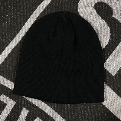 Stussy Basic Skullcap Beanie Hat Black OS BNWT | eBay