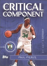 Paul Pierce-Boston Celtics-2005-06 Topps Basketball Critical Component #CC10