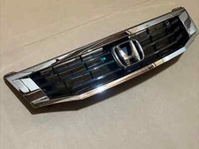 New For 2008-2010 Honda Accord Sedan Front Bumper Upper Grille Assembly Emblem