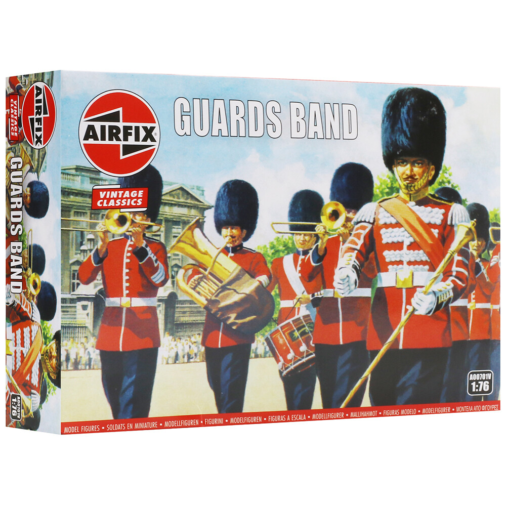 Airfix British Royal Guards Band Figure Set Scale 1:76